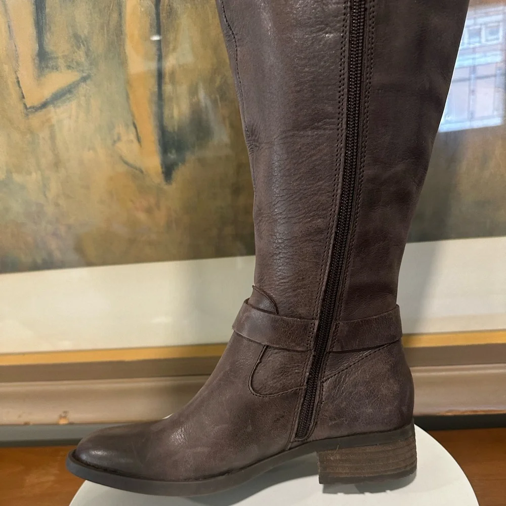 🌸BORN🌸 Saddler Tall Riding Boot Brown Size: 5.5
